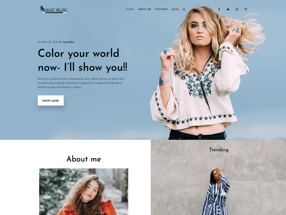 Magic Blog