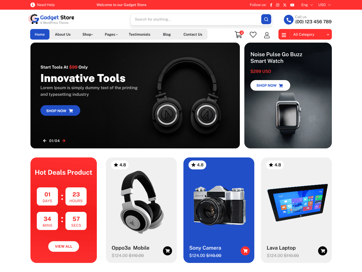Marketplace Shop - Tema WordPress Marketplace Shop