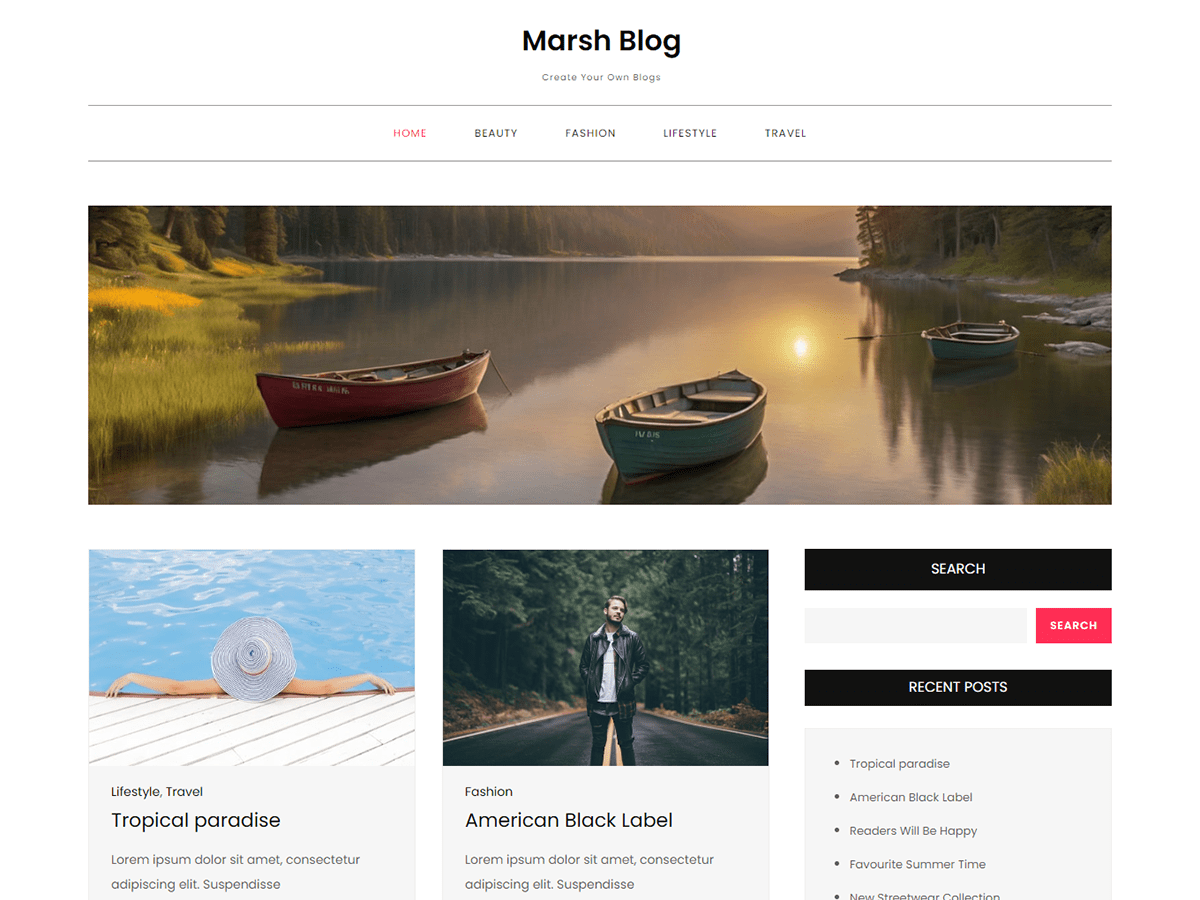 Marsh Blog