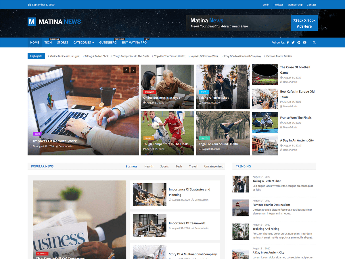 Matina News