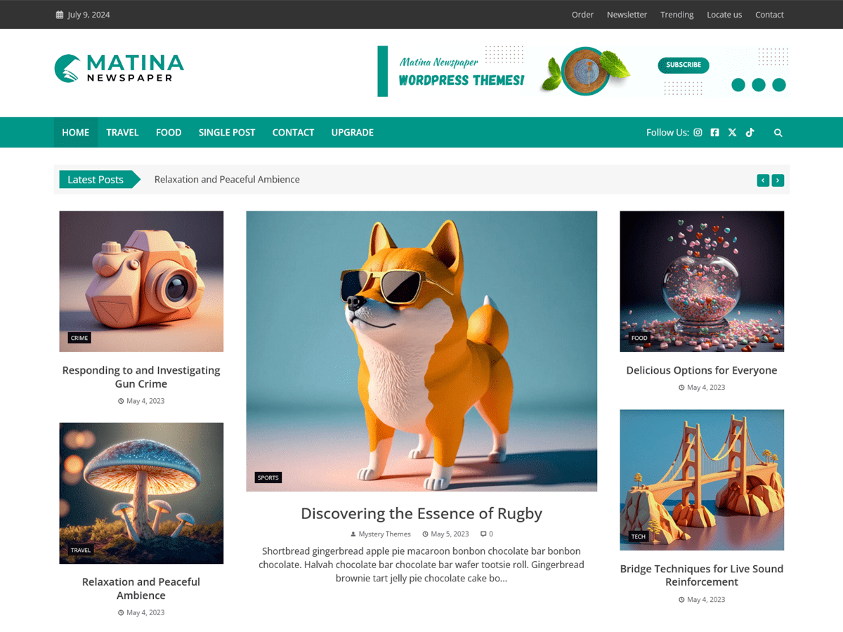 Matina Newspaper