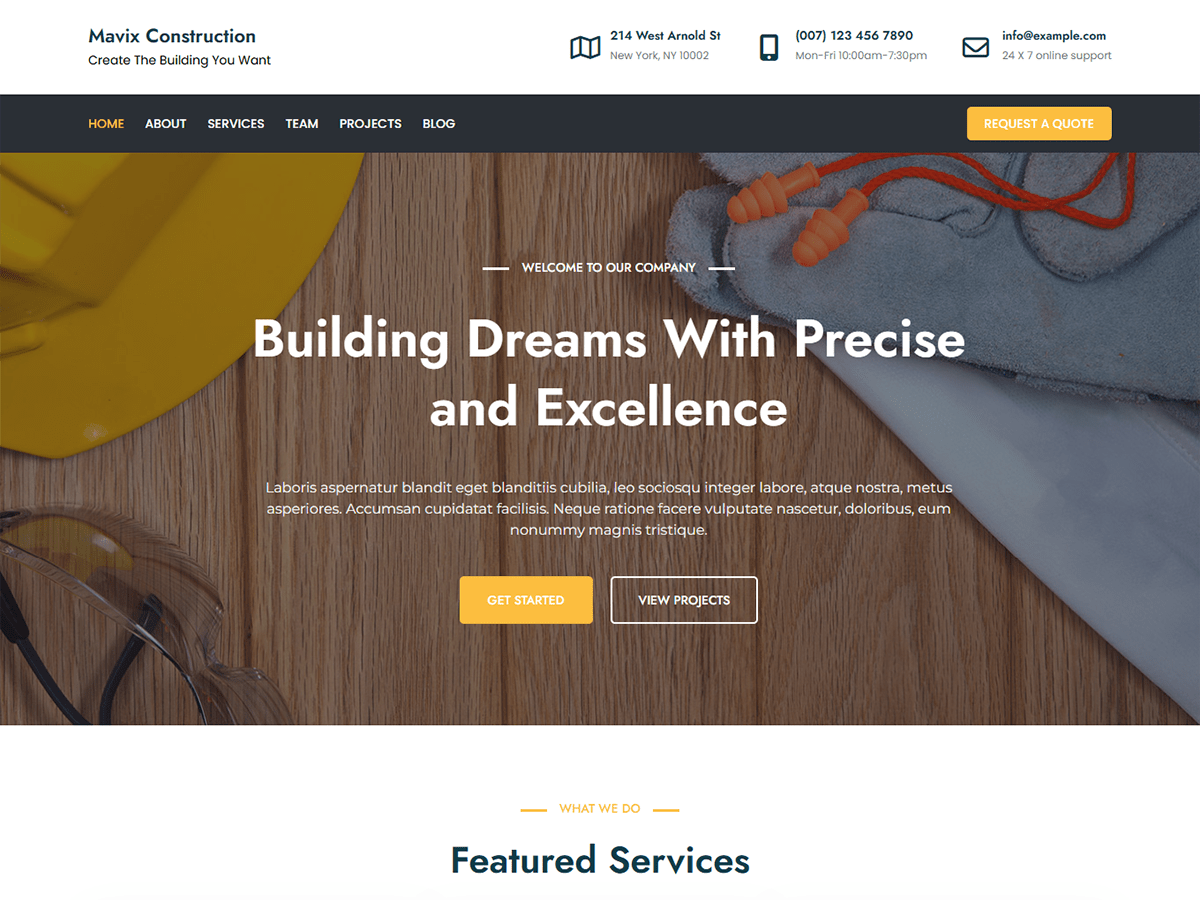 Mavix Construction