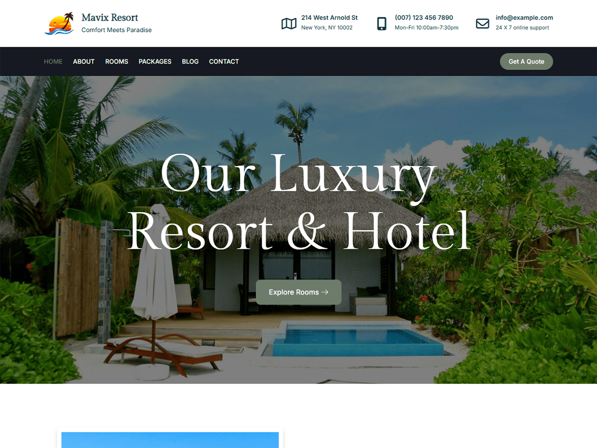 Mavix Resort