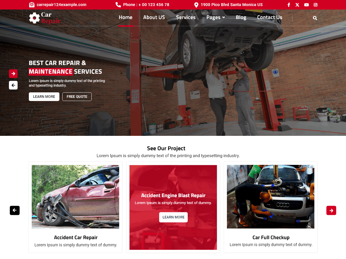 Mechanic Car Repair