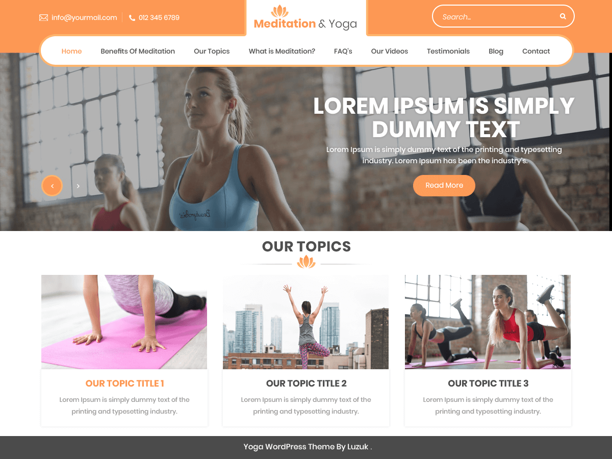 Meditation And Yoga