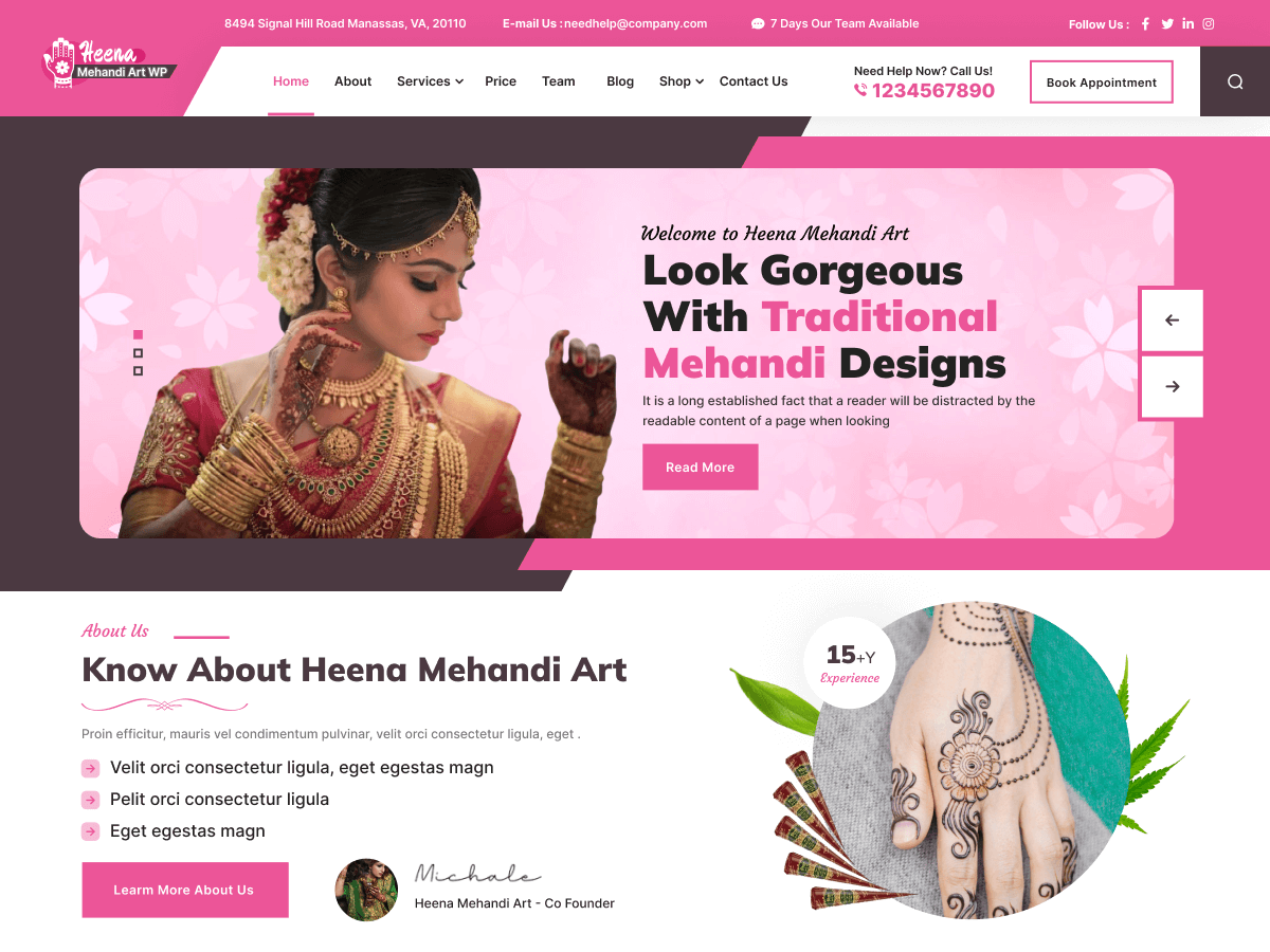 Mehndi Tattoo Artist