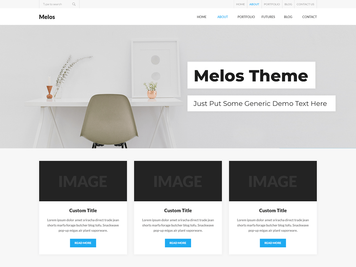 Melos Blog - Tema WordPress Melos Blog