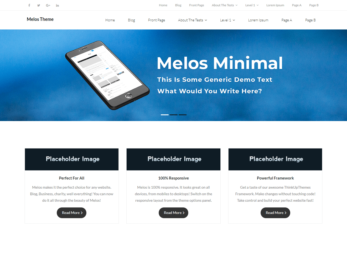 Melos Minimal