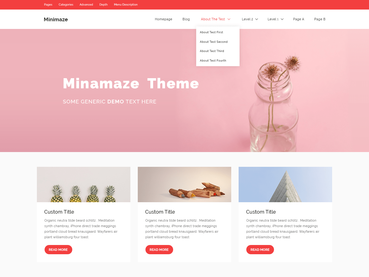 Minamaze eBlog