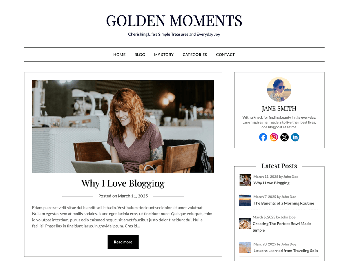 Minimalistblog Stories