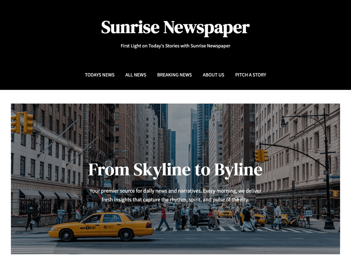 Minimalistix Newspaper