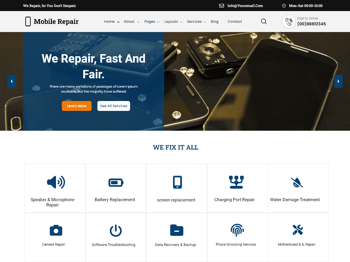 Mobile Repair Center