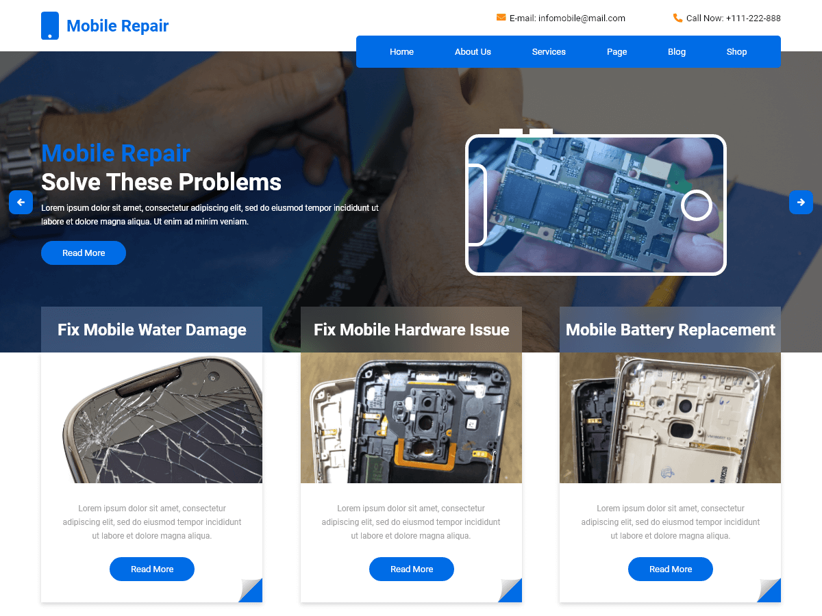 Mobile Repair Shop