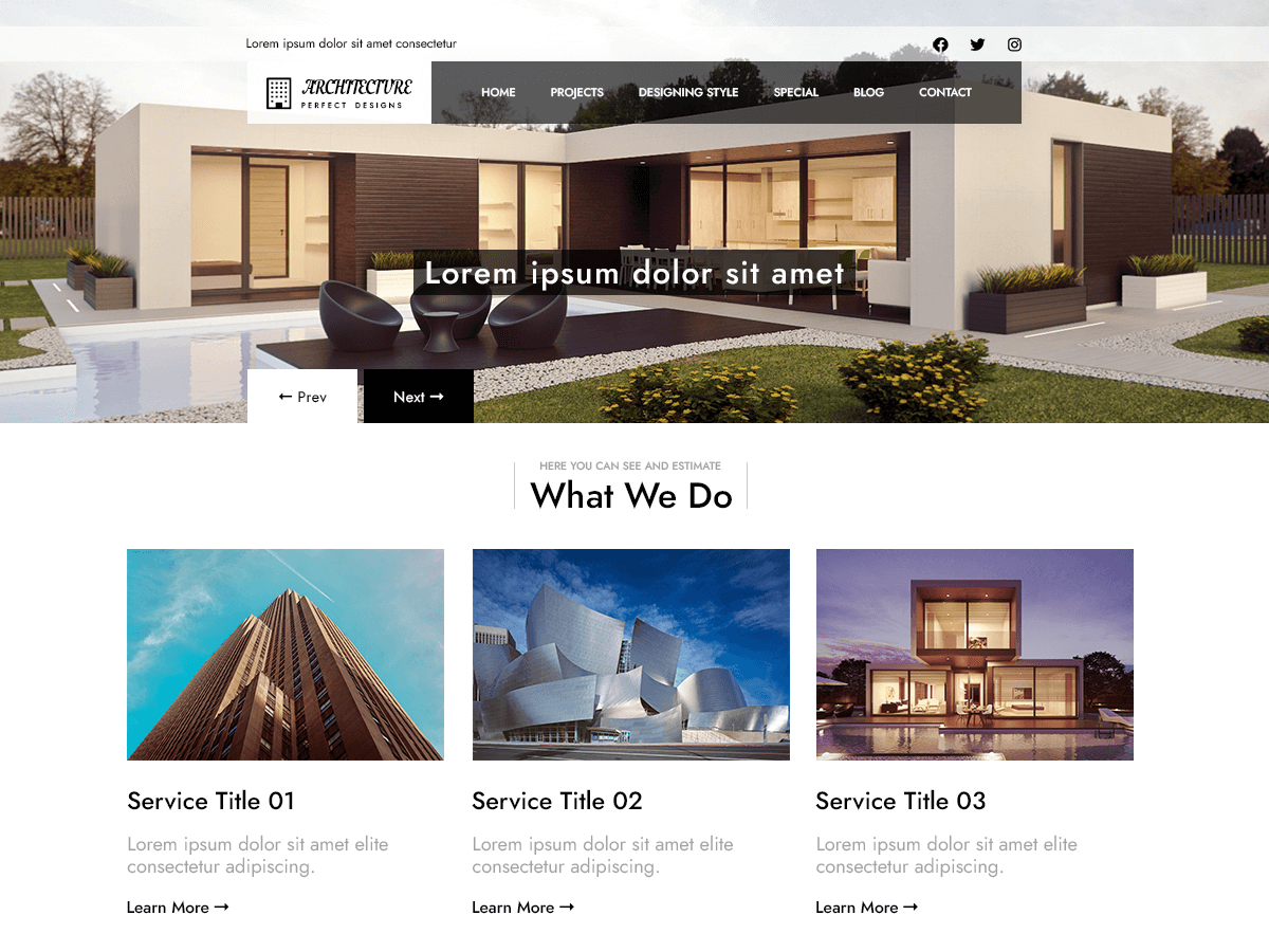 Modern Architecture