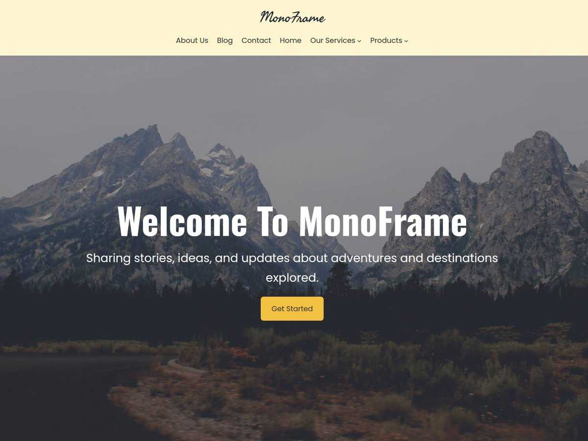 MonoFrame