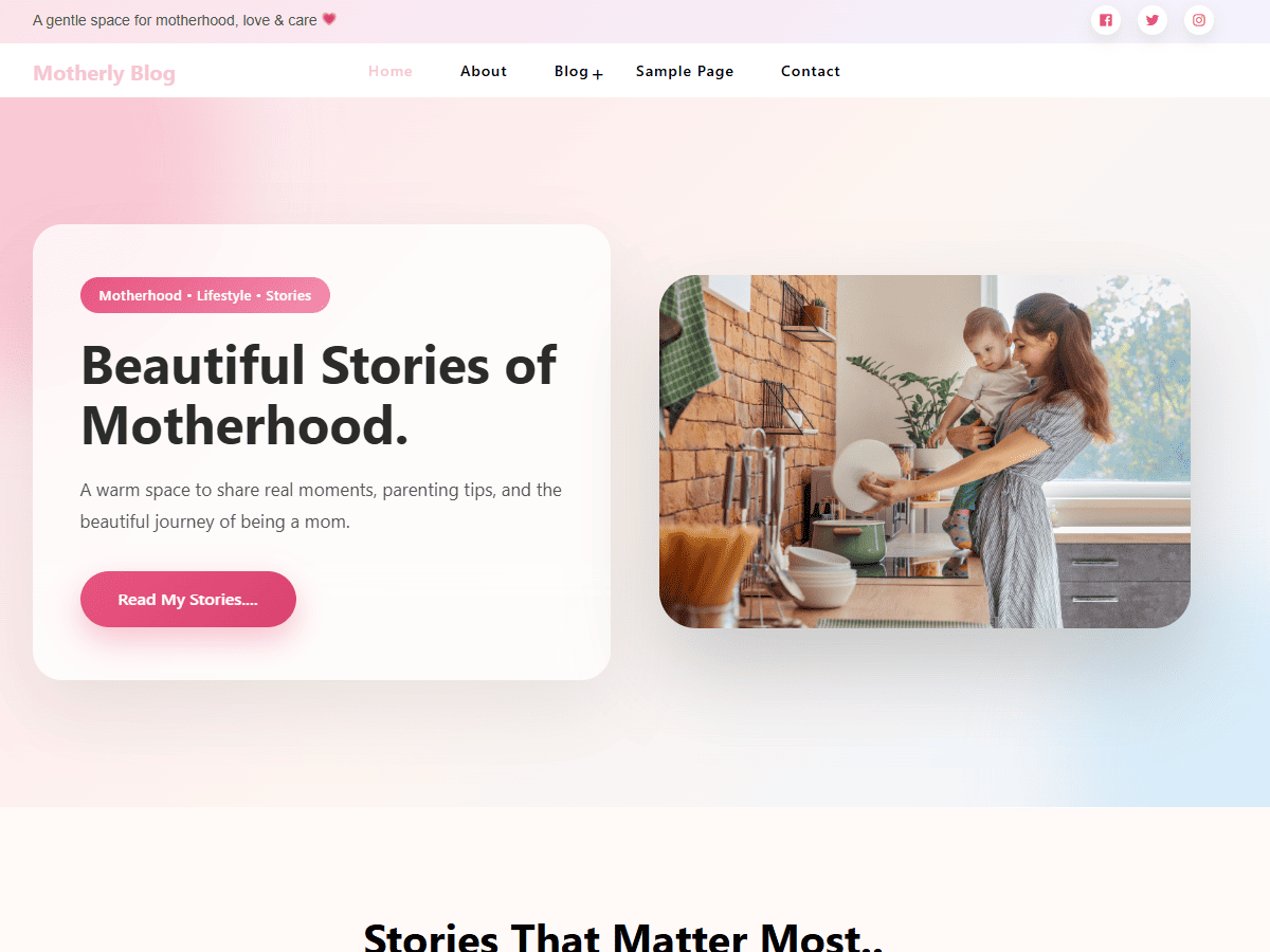 Motherly Blog