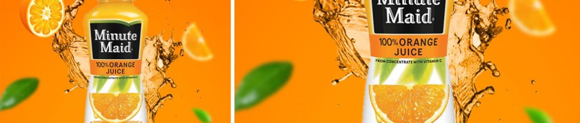 100% Natural Juice Advertising .PSD Design
