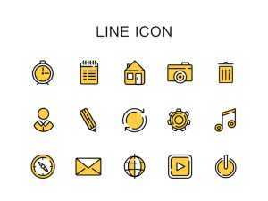 15 Line Icons