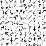 150 Hand-Drawn Arrows