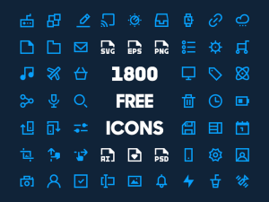1800 Free Icons