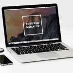 2 Free PSD Macbook Pro Mockup