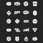 20 Ink Logos free PSD
