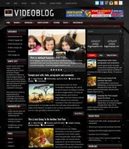 3 columns VideoBlog