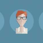 3 Free Flat Avatars PSD