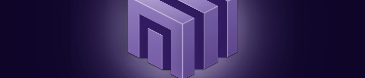 3D AM Letter Logo Design