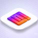 3D App Logo Mockup Design