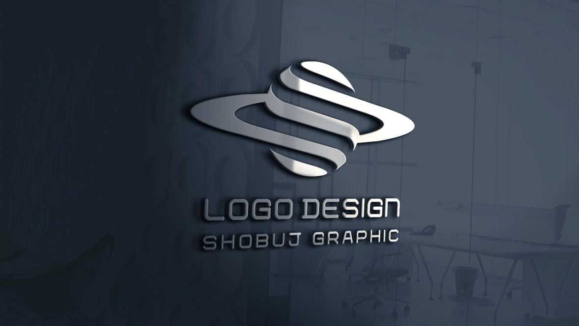 3D Globe Logo Design