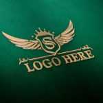 3D Golden Logo Mockup - Download Grátis 3D Golden Logo Mockup