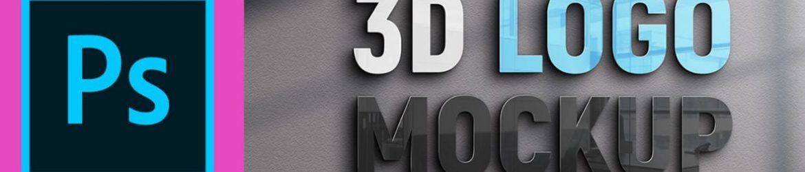 3D Logo Mockup Design