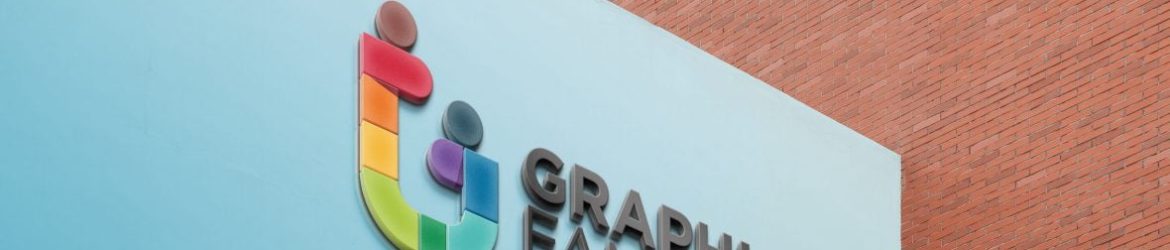 3D Modern Wall with Bricks Logo Mockup