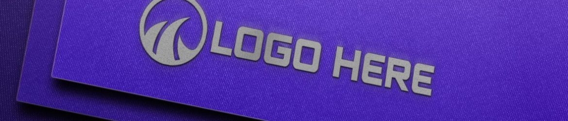 3D Realistic Cotton Logo Mockup