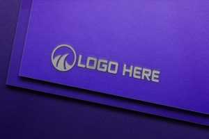 3D Realistic Cotton Logo Mockup