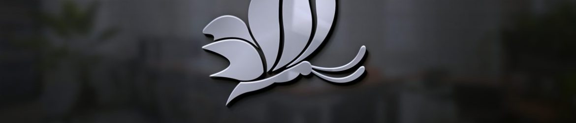 3D Steel Logo Mockup