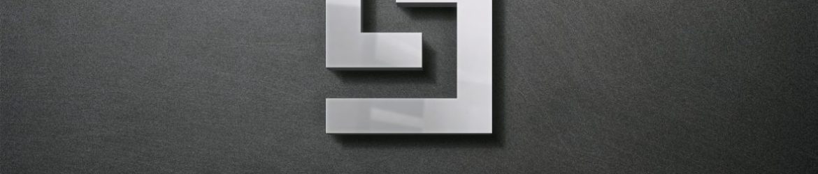 3D Steel Sign Logo Mockup