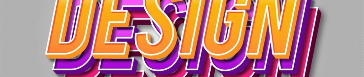 3D Three Layer Text Effect