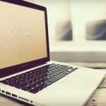 4 Vintage Macbook PSD Mockups