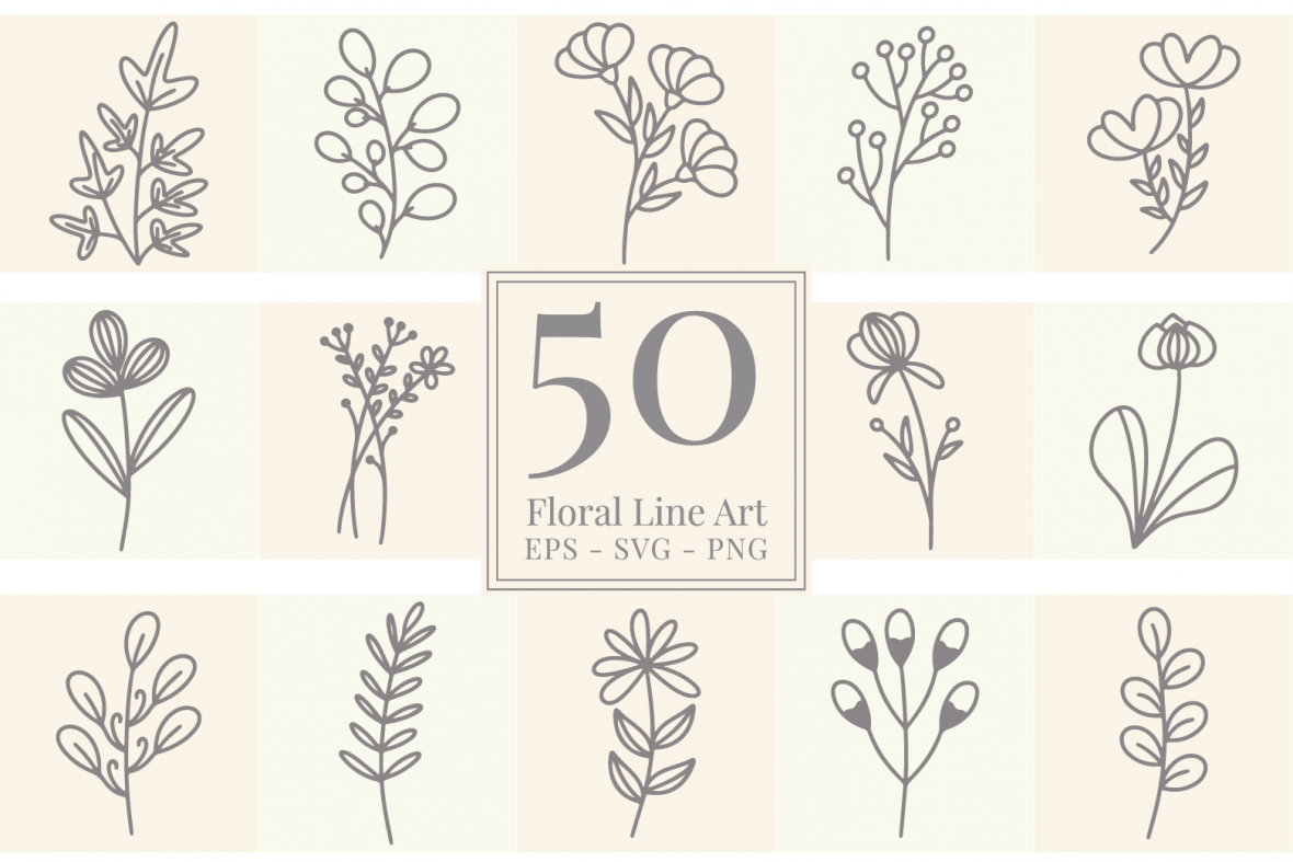 50 Free Floral Vectors Download