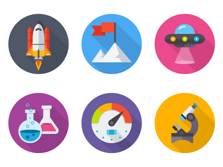6 StartUp Icons