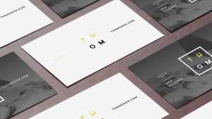 7+ Clean Business Card Free Mockup