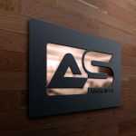 A&S Letters Logo Design - Download Grátis A&S Letters Logo Design