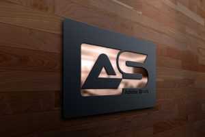 A&S Letters Logo Design
