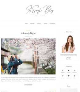 A Simple Blog