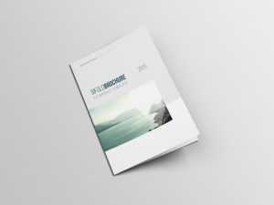 A4 Bifold Brochure Mockup