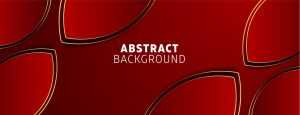 Abstract background dynamic shape decoration