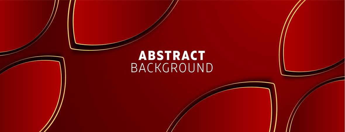 Abstract background dynamic shape decoration