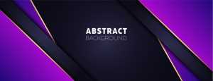 Abstract black with purple gradient background